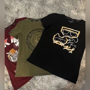 Karl Lagerfeld t shirt bundle of 4